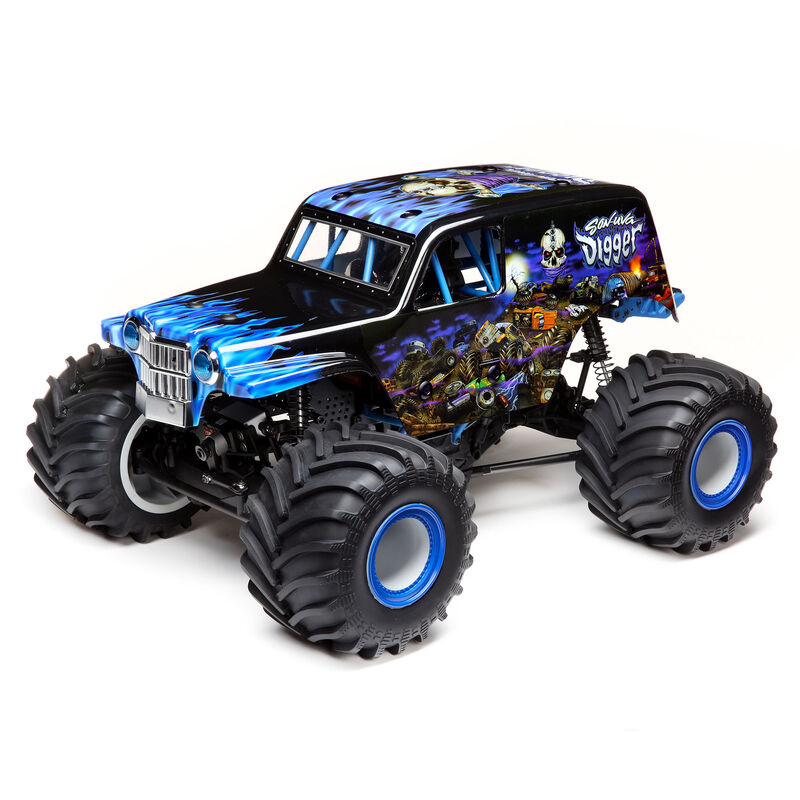 1/8 LMT Son Uva Digger 3S 4X4 RTR Brushless Monster Truck, Blue